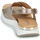 Παπούτσια Γυναίκα Σανδάλια / Πέδιλα Caprice 28702 Gold / Άσπρο