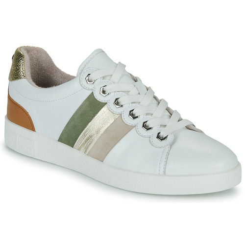 Παπούτσια Γυναίκα Χαμηλά Sneakers Mam'Zelle BOMBA Άσπρο / Multicolour