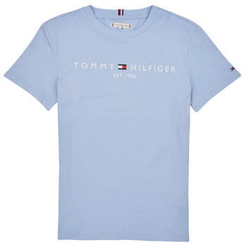 Υφασμάτινα Παιδί T-shirt με κοντά μανίκια Tommy Hilfiger U ESSENTIAL Μπλέ