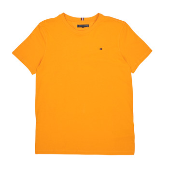Υφασμάτινα Αγόρι T-shirt με κοντά μανίκια Tommy Hilfiger ESSENTIAL COTTON Yellow