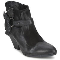 Παπούτσια Γυναίκα Χαμηλές Μπότες Strategia SANGLA Black / Argenté
