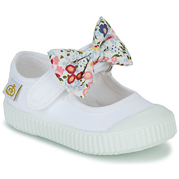 Παπούτσια Κορίτσι Μπαλαρίνες Citrouille et Compagnie OZIMINI Άσπρο / Multicolour