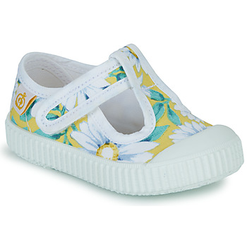 Παπούτσια Κορίτσι Μπαλαρίνες Citrouille et Compagnie ALUNA Fleurs / Yellow