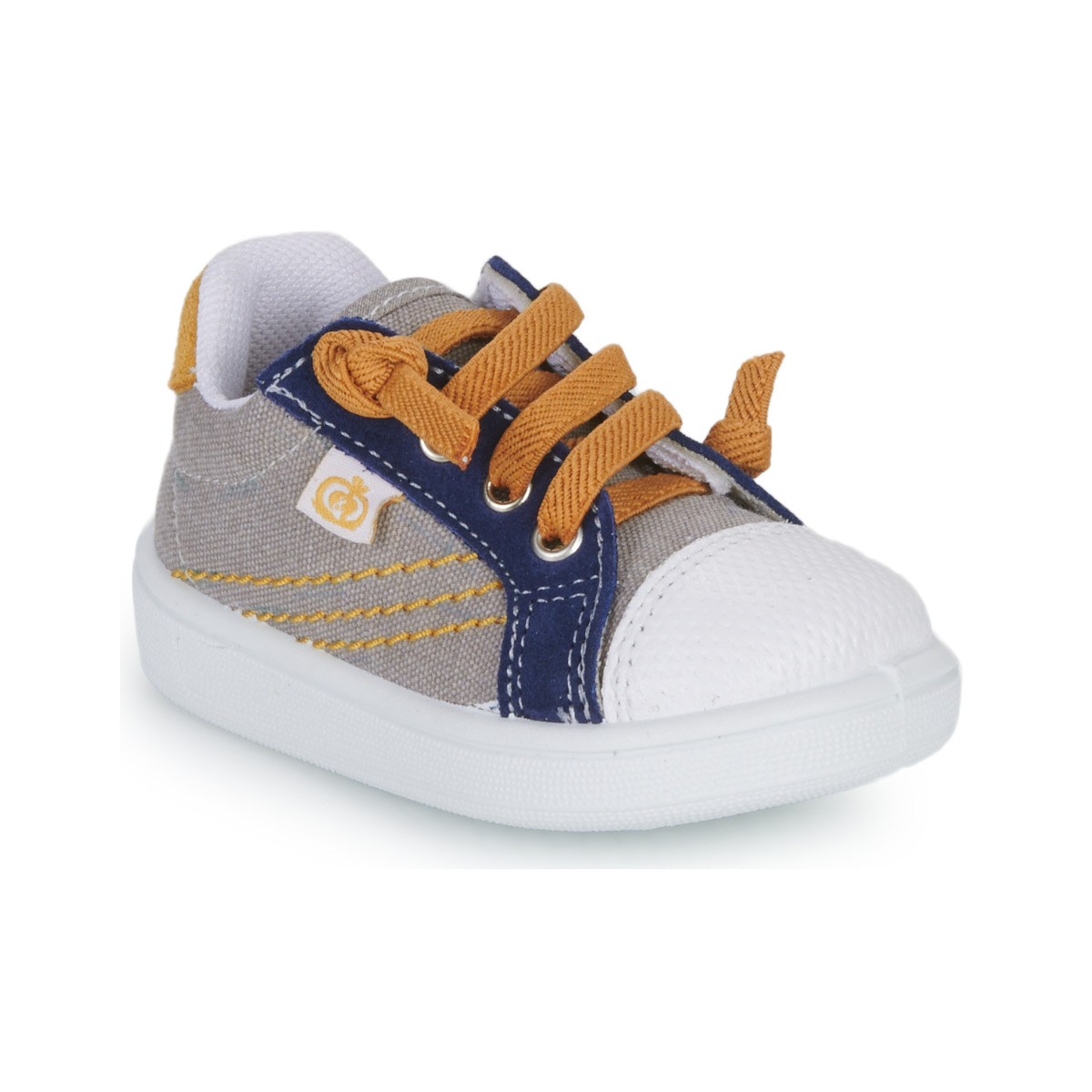 Παπούτσια Αγόρι Χαμηλά Sneakers Citrouille et Compagnie CHOCOPI Denim / Yellow