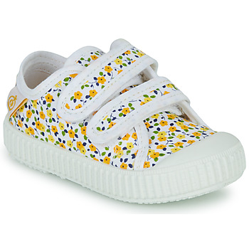 Παπούτσια Κορίτσι Χαμηλά Sneakers Citrouille et Compagnie MINOT Yellow / Multicolour / Fleurs