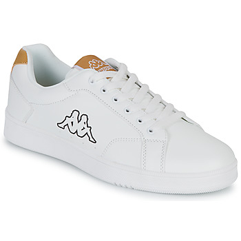 Παπούτσια Άνδρας Χαμηλά Sneakers Kappa ADENIS Άσπρο / Brown