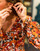 Υφασμάτινα Γυναίκα Κοντά Φορέματα Céleste OLYMPE Multicolour