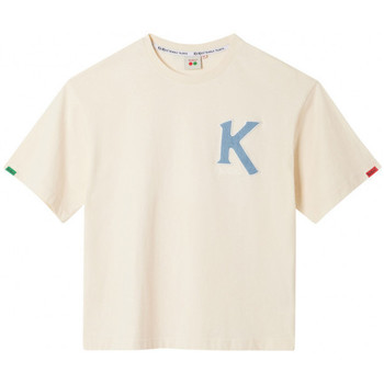 Υφασμάτινα T-shirts & Μπλούζες Kickers Big K T-shirt Beige