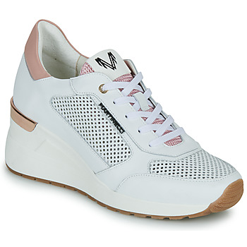 Παπούτσια Γυναίκα Χαμηλά Sneakers Martinelli LAGASCA άσπρο / Ροζ