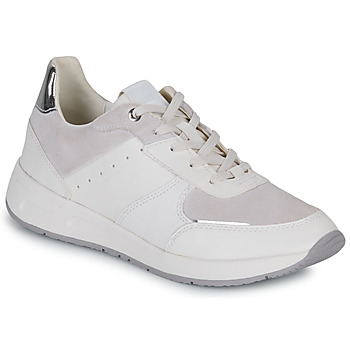 Παπούτσια Γυναίκα Χαμηλά Sneakers Geox D BULMYA Άσπρο / Silver