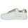 Παπούτσια Γυναίκα Χαμηλά Sneakers Geox D JAYSEN Άσπρο / Gold