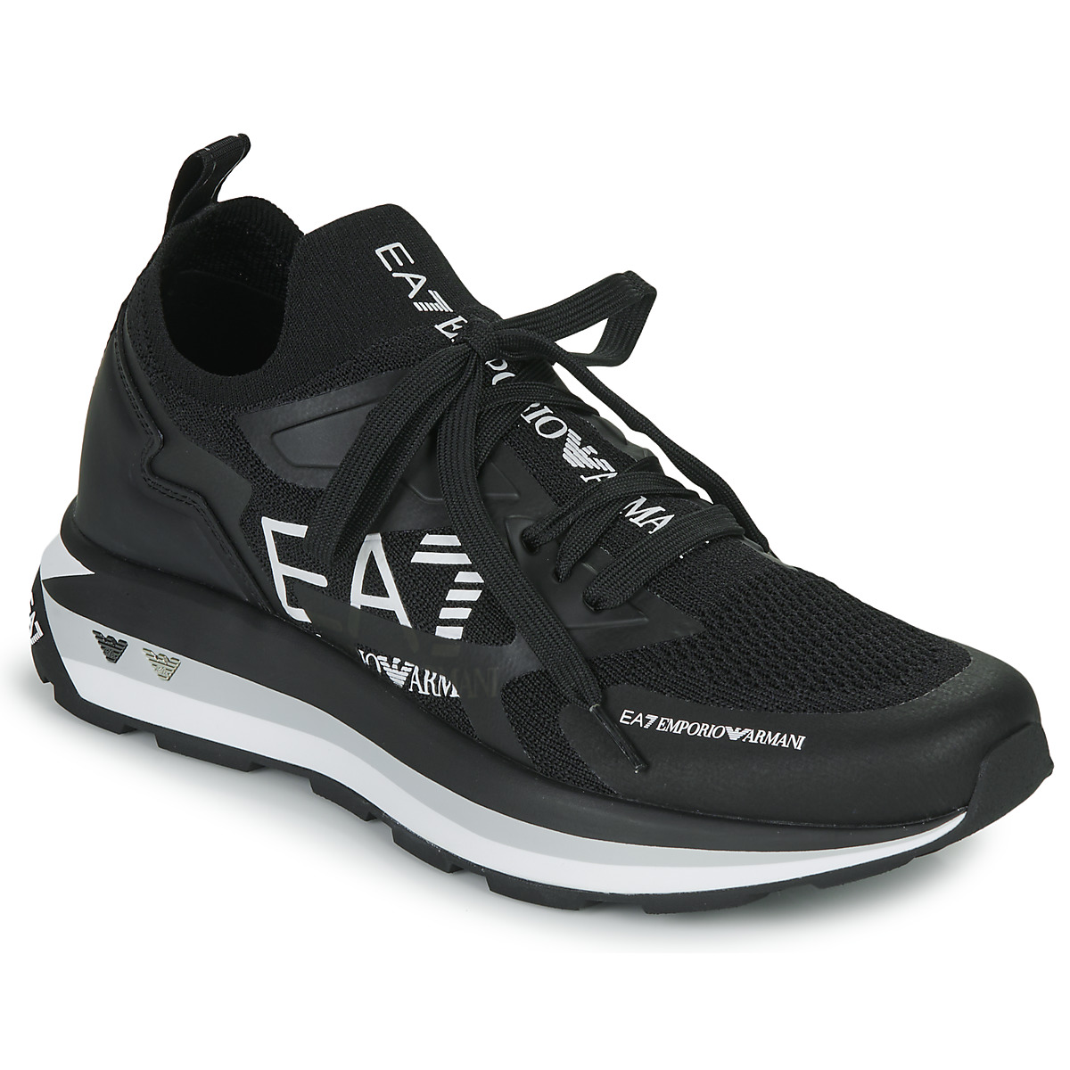 Παπούτσια Άνδρας Χαμηλά Sneakers Emporio Armani EA7 X8X113 Black / Άσπρο