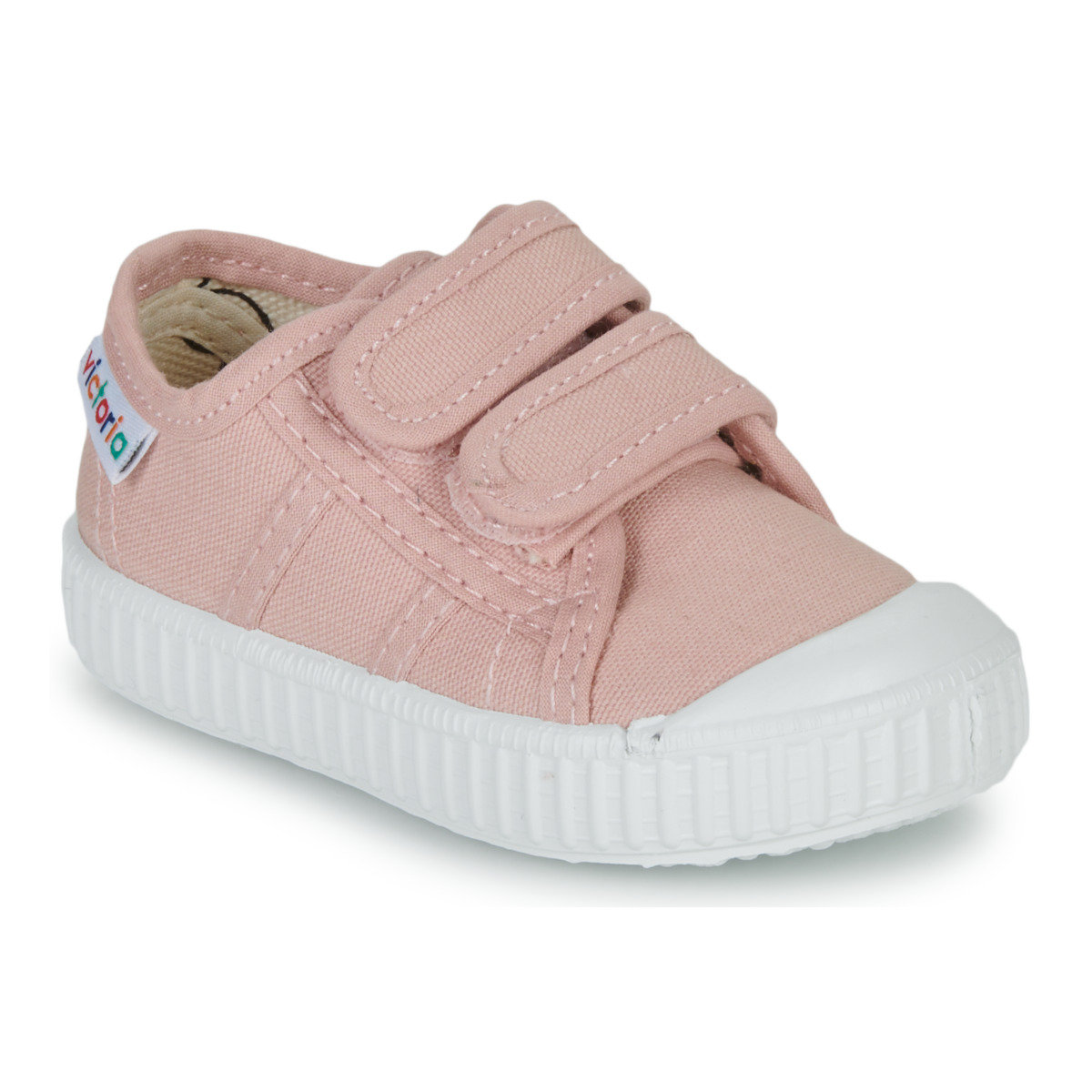 Παπούτσια Κορίτσι Χαμηλά Sneakers Victoria BASKET TIRAS LONA Ροζ