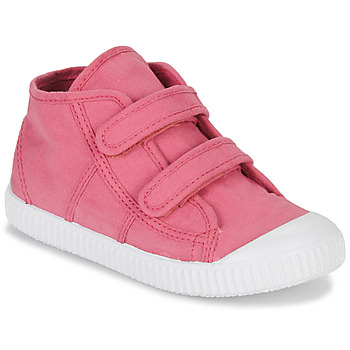 Παπούτσια Κορίτσι Ψηλά Sneakers Victoria BOTIN TIRAS LONA TINT Ροζ