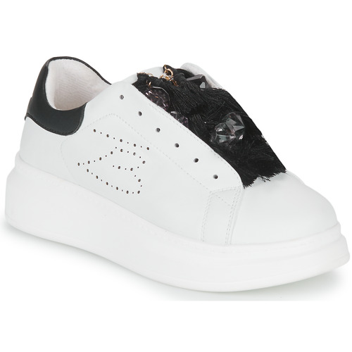 Παπούτσια Γυναίκα Χαμηλά Sneakers Tosca Blu ALOE Άσπρο / Black