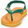 Παπούτσια Παιδί Σαγιονάρες Havaianas BABY BRASIL LOGO Yellow / Green