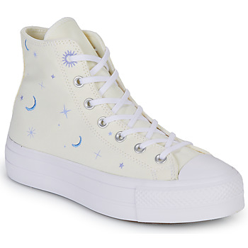 Παπούτσια Γυναίκα Ψηλά Sneakers Converse CHUCK TAYLOR ALL STAR LIFT HI Άσπρο / Violet