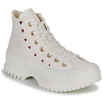 Παπούτσια Γυναίκα Ψηλά Sneakers Converse CHUCK TAYLOR ALL STAR LUGGED 2.0 HI Άσπρο / Red