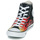 Παπούτσια Άνδρας Ψηλά Sneakers Converse CHUCK TAYLOR ALL STAR HI Red / Black / Yellow