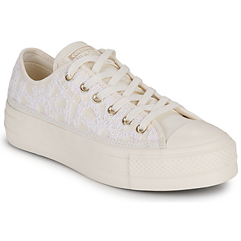 Παπούτσια Γυναίκα Χαμηλά Sneakers Converse CHUCK TAYLOR ALL STAR LIFT-WHITE/EGRET/EGRET Άσπρο