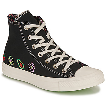 Παπούτσια Γυναίκα Ψηλά Sneakers Converse CHUCK TAYLOR ALL STAR-FESTIVAL- JUICY GREEN GRAPHIC Black / Multicolour