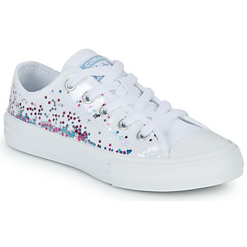 Παπούτσια Κορίτσι Χαμηλά Sneakers Converse CHUCK TAYLOR ALL STAR ENCAPSULATED GLITTER OX Άσπρο / Multicolour