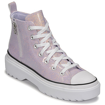 Παπούτσια Κορίτσι Ψηλά Sneakers Converse CHUCK TAYLOR ALL STAR LUGGED LIFT PLATFORM GLITTER HI Violet