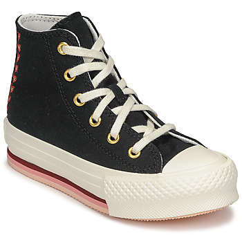 Παπούτσια Κορίτσι Ψηλά Sneakers Converse CHUCK TAYLOR ALL STAR EVA LIFT HI Black / Άσπρο