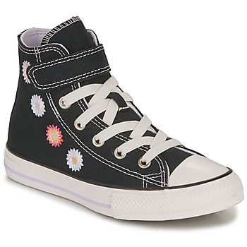 Παπούτσια Κορίτσι Ψηλά Sneakers Converse CHUCK TAYLOR ALL STAR 1V-BLACK/SUNRISE PINK/VAPOR VIOLET Black / Multicolour