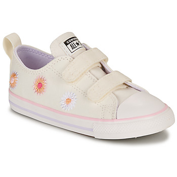 Παπούτσια Κορίτσι Χαμηλά Sneakers Converse CHUCK TAYLOR ALL STAR 2V-EGRET/VINTAGE WHITE/SUNRISE PINK Άσπρο
