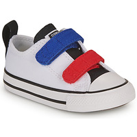 Παπούτσια Αγόρι Χαμηλά Sneakers Converse INFANT CONVERSE CHUCK TAYLOR ALL STAR 2V EASY-ON SUMMER TWILL LO Άσπρο / Μπλέ / Red