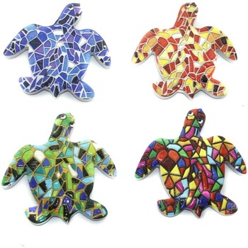 Σπίτι Αγαλματίδια και  Signes Grimalt Μαγνητική Χελώνα 4 Uni. Multicolour