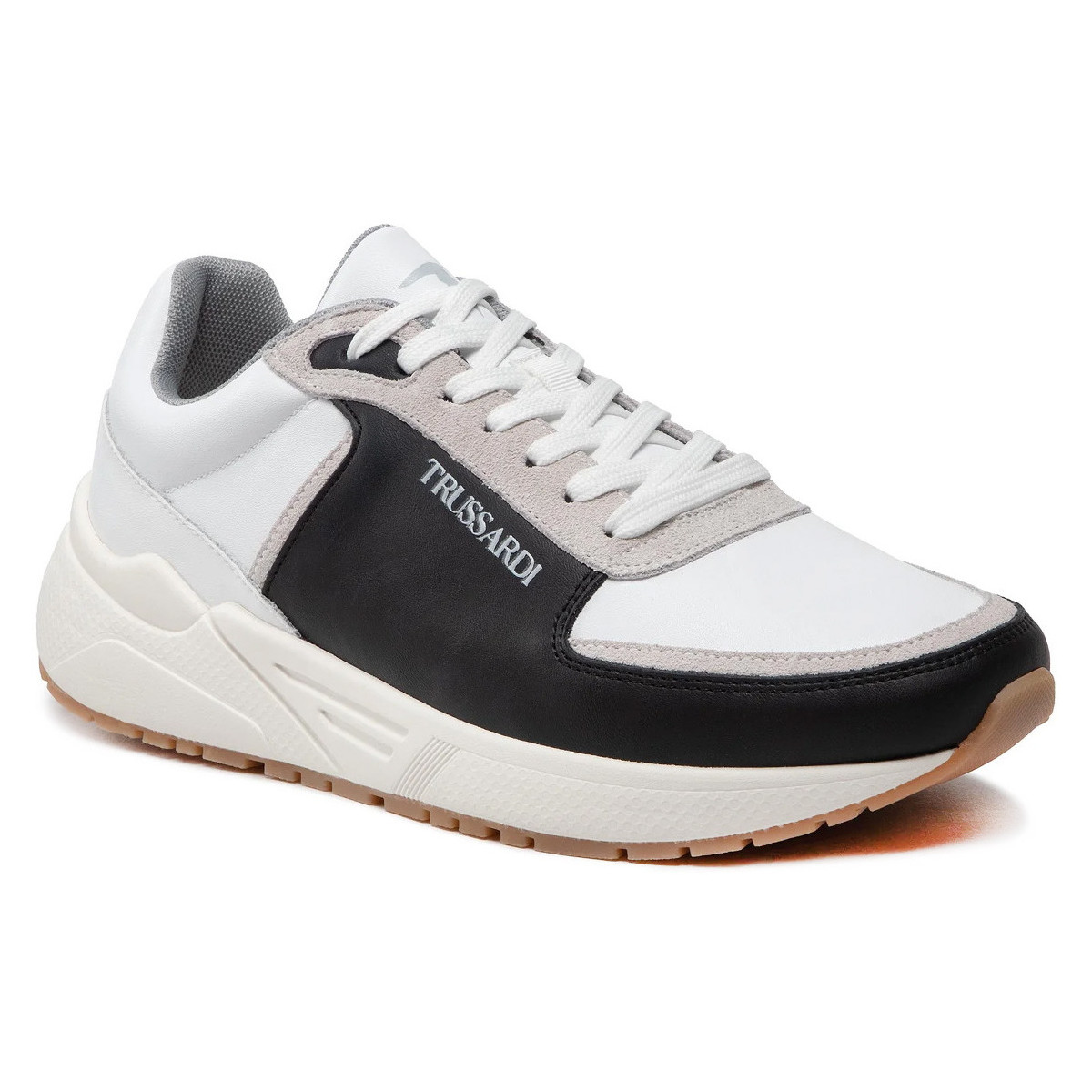 Sneakers Trussardi Notos White/Black Ανδρ. Sneakers (77A00467 9Y099997)