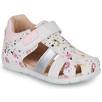 Παπούτσια Κορίτσι Σανδάλια / Πέδιλα Geox B ELTHAN GIRL D Ροζ / Άσπρο