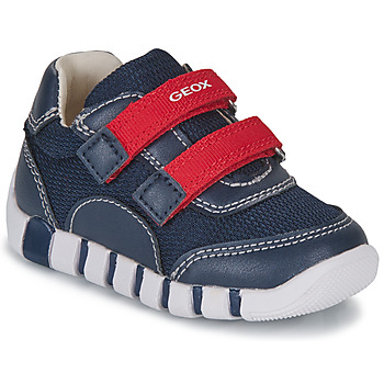 Παπούτσια Αγόρι Χαμηλά Sneakers Geox B IUPIDOO BOY Marine / Red