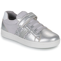 Παπούτσια Κορίτσι Χαμηλά Sneakers Geox J DJROCK GIRL Silver