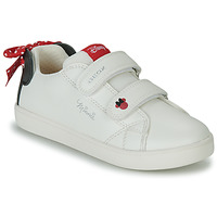 Παπούτσια Κορίτσι Χαμηλά Sneakers Geox J KATHE GIRL Άσπρο / Black / Red