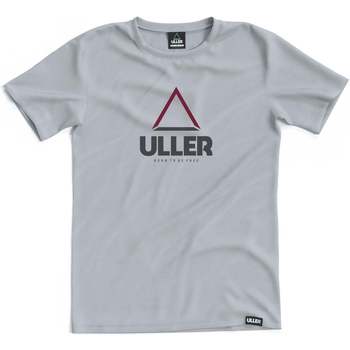 Υφασμάτινα T-shirt με κοντά μανίκια Uller Classic Grey