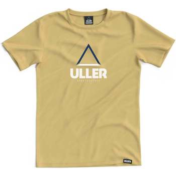 Υφασμάτινα T-shirt με κοντά μανίκια Uller Classic Yellow