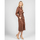 Υφασμάτινα Γυναίκα Κοντά Φορέματα Pinko 1G168R Y7CD | MARIS Brown
