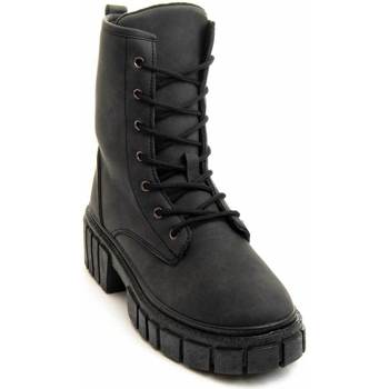 Παπούτσια Γυναίκα Μπότες Leindia 77300 Black
