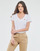 Υφασμάτινα Γυναίκα T-shirt με κοντά μανίκια Levi's PERFECT VNECK Άσπρο