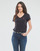 Υφασμάτινα Γυναίκα T-shirt με κοντά μανίκια Levi's PERFECT VNECK Black