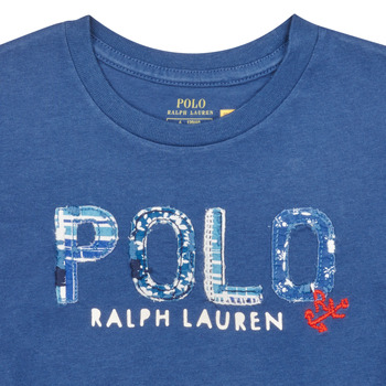 Polo Ralph Lauren SS POLO TEE-KNIT SHIRTS-T-SHIRT Μπλέ