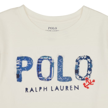 Polo Ralph Lauren SS POLO TEE-KNIT SHIRTS-T-SHIRT Άσπρο