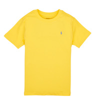 Υφασμάτινα Αγόρι T-shirt με κοντά μανίκια Polo Ralph Lauren SS CN-TOPS-T-SHIRT Yellow