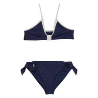 Υφασμάτινα Κορίτσι Μαγιώ / shorts για την παραλία Polo Ralph Lauren NAUTICAL 2PC-SWIMWEAR-2 PC SWIM Marine / Άσπρο