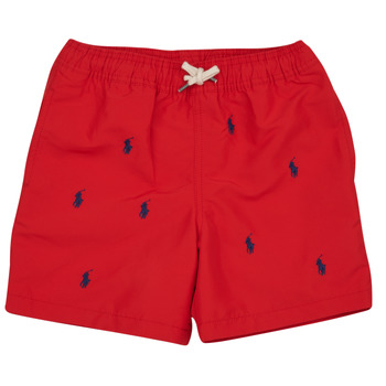 Υφασμάτινα Αγόρι Μαγιώ / shorts για την παραλία Polo Ralph Lauren TRAVELER-SWIMWEAR-TRUNK Red