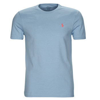 Υφασμάτινα Άνδρας T-shirt με κοντά μανίκια Polo Ralph Lauren T-SHIRT AJUSTE EN COTON Μπλέ / Vessel / Mπλε