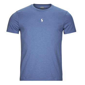 Υφασμάτινα Άνδρας T-shirt με κοντά μανίκια Polo Ralph Lauren SSCNCMSLM1-SHORT SLEEVE-T-SHIRT Μπλέ / Σιελ / Mπλε